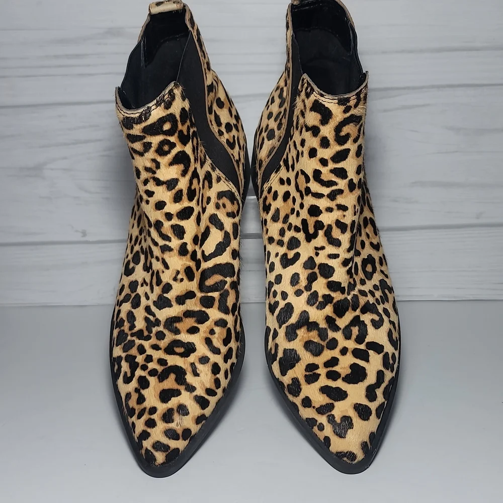 Steve Madden Jerry Calf hair booties - Picture 2 of 6